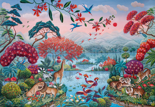 Picture of Clementoni Puzzle Peaceful Jungle 2000 Pieces